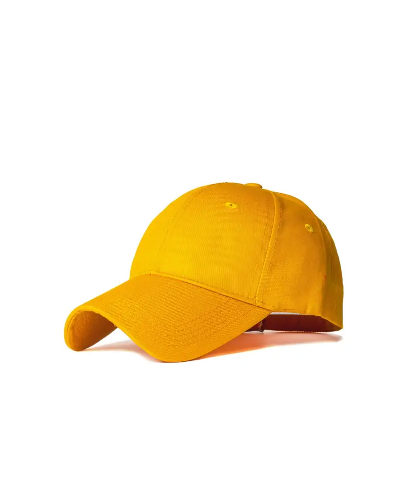 Mustard canvas cap